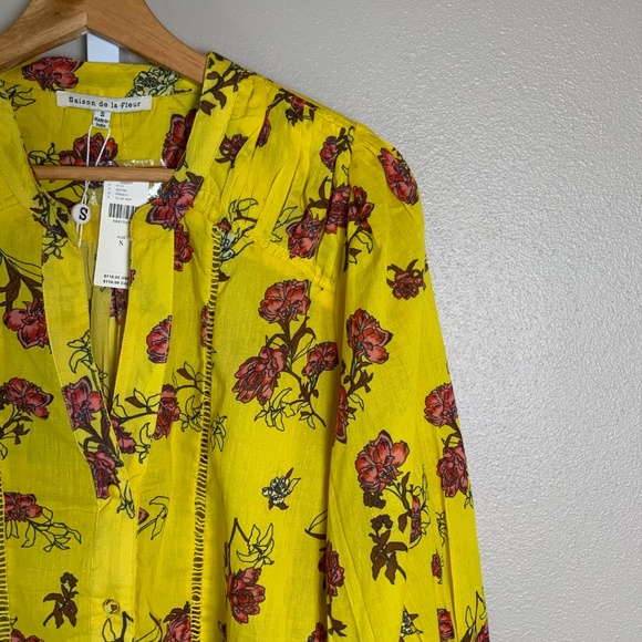 Anthropologie Anita Floral Buttondown - Picture 11 of 16